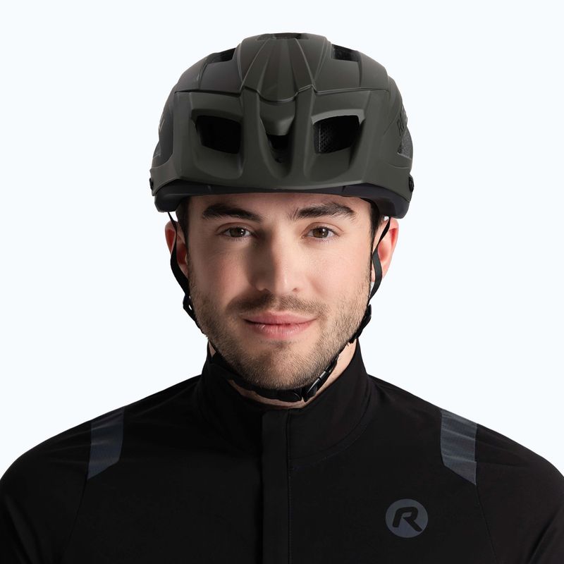Cască de bicicletă Rogelli Advntr Onyx Mtb army green 3