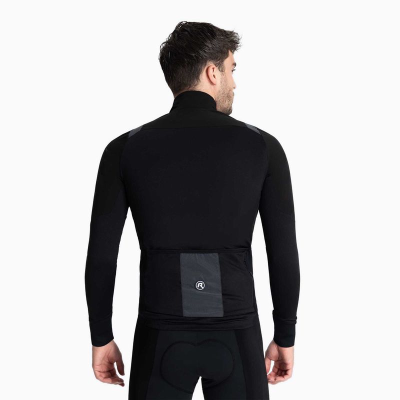 Geacă de ciclism pentru bărbați Rogelli Distance black 3