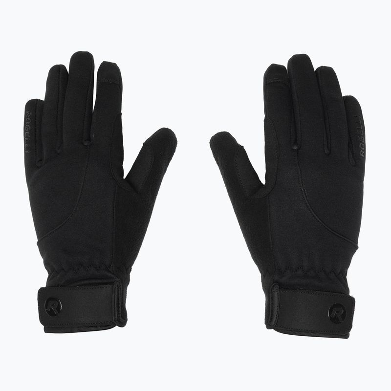 Mănuși de ciclism pentru copii Rogelli Core II Winter Windproof W black 2