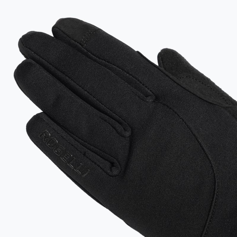 Mănuși de ciclism pentru copii Rogelli Core II Winter Windproof W black 4