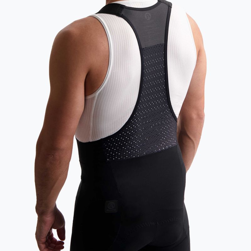 Pantaloni scurți de ciclism pentru bărbați Rogelli Signature Bib Short black 3