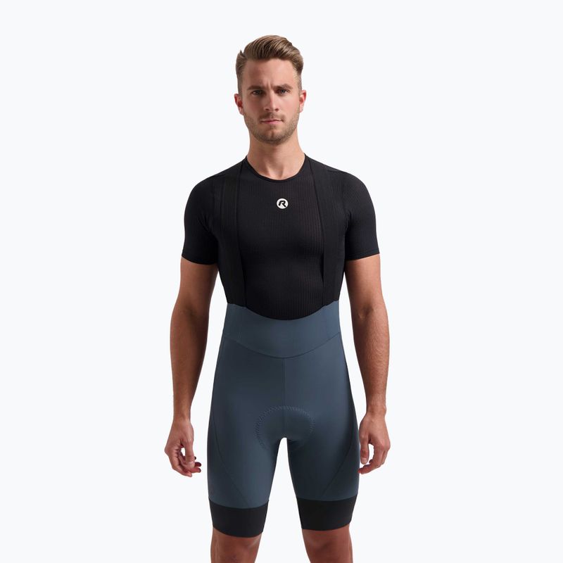 Pantaloni scurți de ciclism pentru bărbați Rogelli Signature Bib Short blue