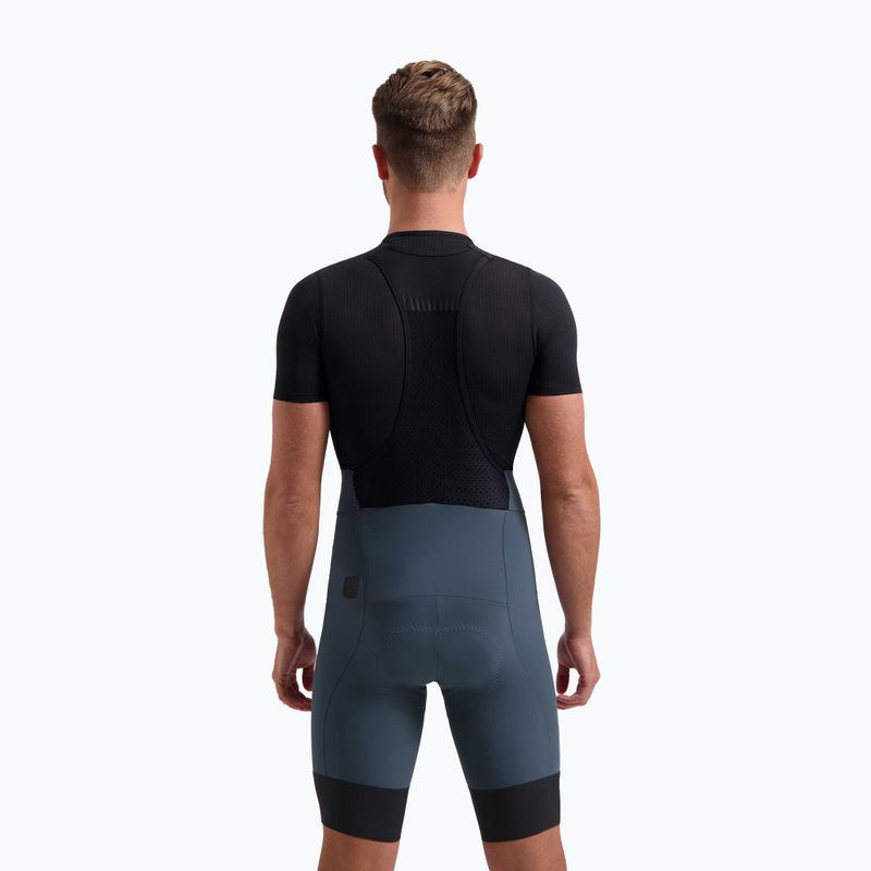 Pantaloni scurți de ciclism pentru bărbați Rogelli Signature Bib Short blue 2