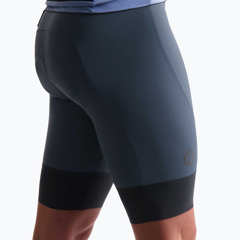 Pantaloni scurți de ciclism pentru bărbați Rogelli Signature Bib Short blue 3