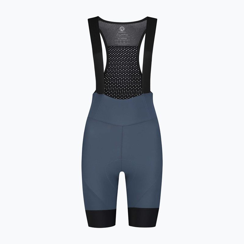 Pantaloni scurți de ciclism pentru femei Rogelli Signature Bib Short W blue 4