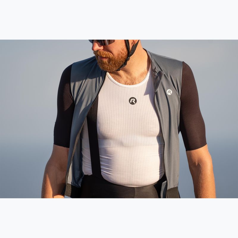 Tricou de ciclism  Rogelli Kite II Base Layer white 7