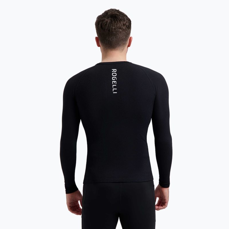 Longsleeve de ciclism Rogelli Core Base Layer 2 szt. black 2