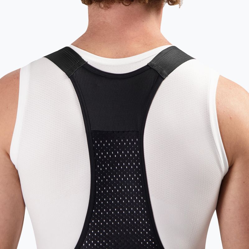 Pantaloni scurți de ciclism pentru bărbați Rogelli Signature Bib Short grey 4
