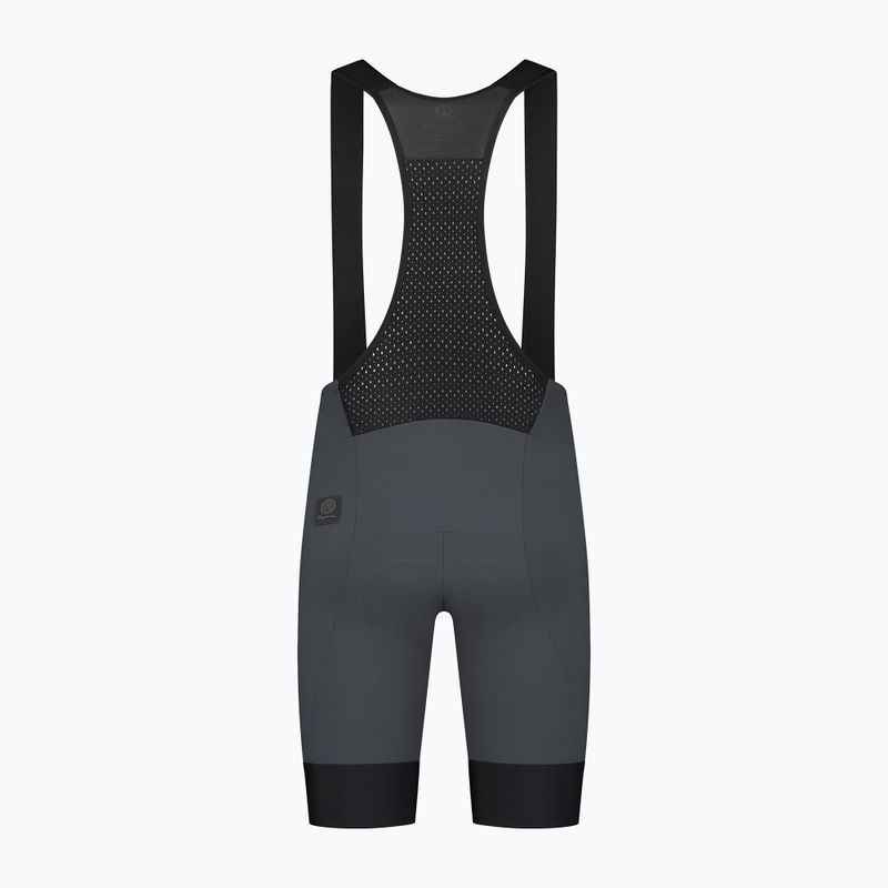 Pantaloni scurți de ciclism pentru bărbați Rogelli Signature Bib Short grey 9