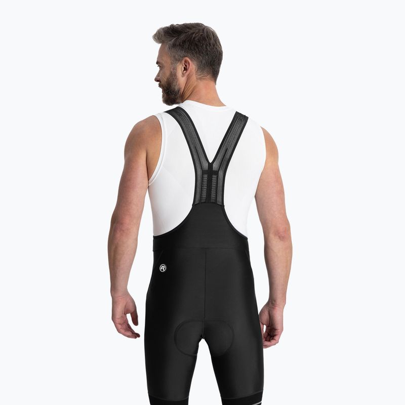Pantaloni scurți de ciclism pentru bărbați Rogelli Fast Bib Short black 2