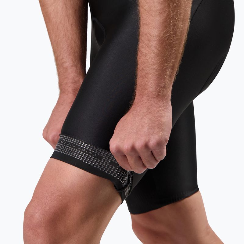 Pantaloni scurți de ciclism pentru bărbați Rogelli Distance II Bib Short black 6