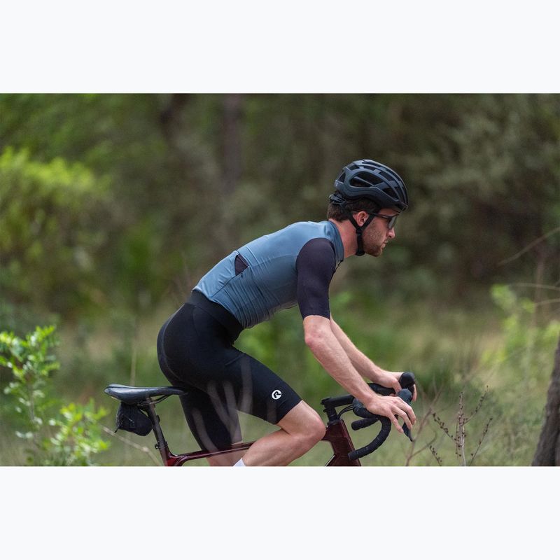 Pantaloni scurți de ciclism pentru bărbați Rogelli Distance II Bib Short black 9