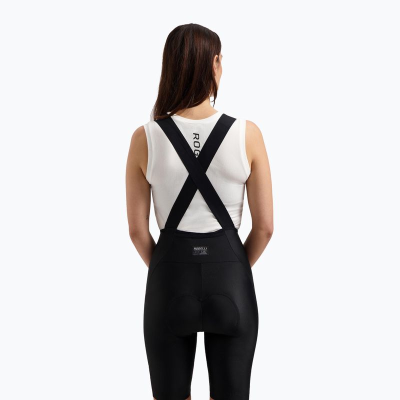 Pantaloni scurți de ciclism pentru femei Rogelli Distance II Bib Short W black 2