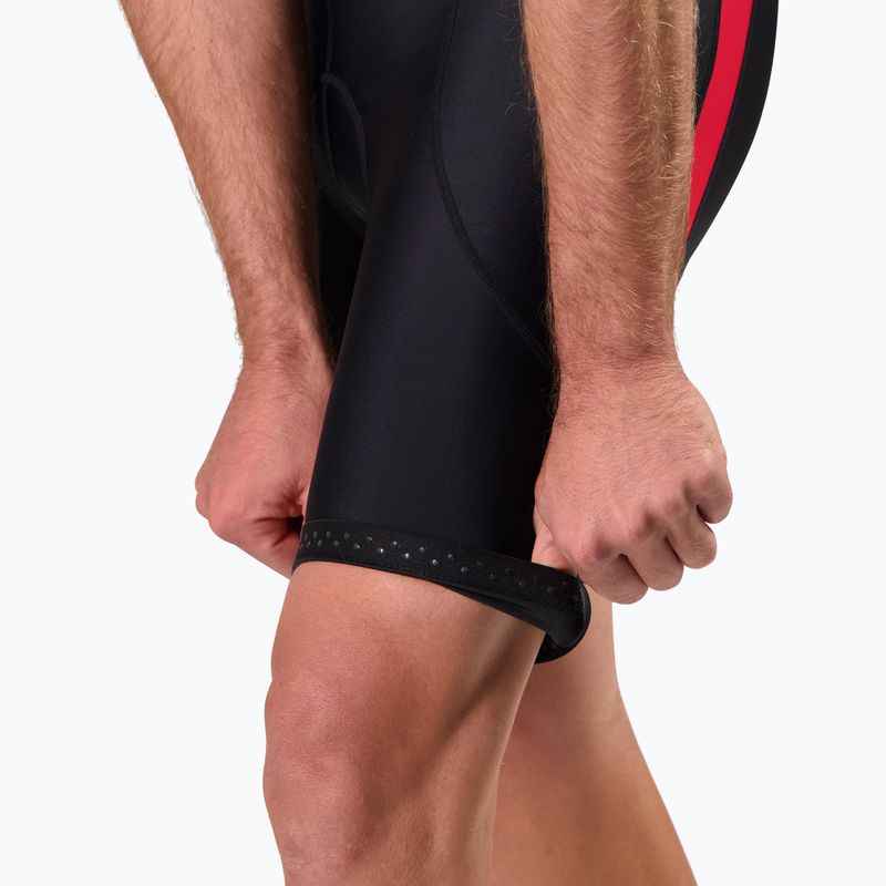 Pantaloni scurți de ciclism pentru bărbați Rogelli Core Bib Short black/red 5