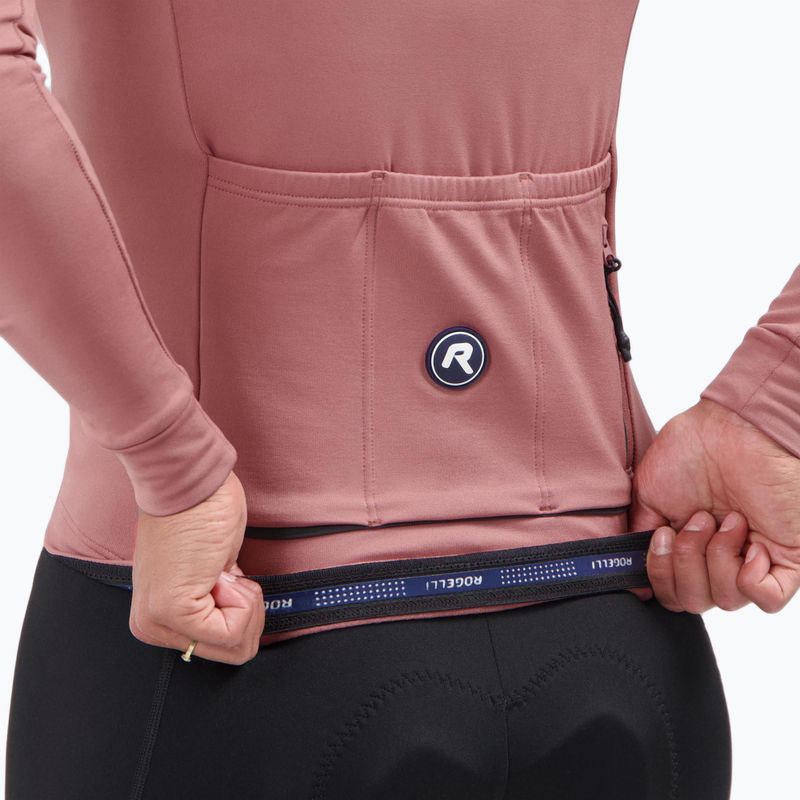 Longsleeve de ciclism pentru femei Rogelli Essential II chutney 5