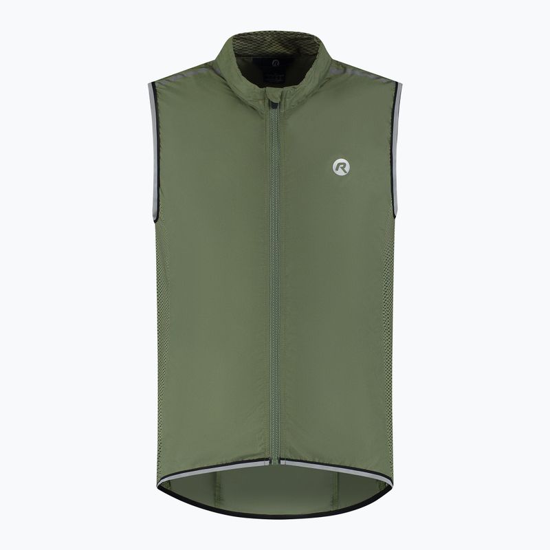 Vesteă de ciclism pentru bărbați Rogelli Core army green 3
