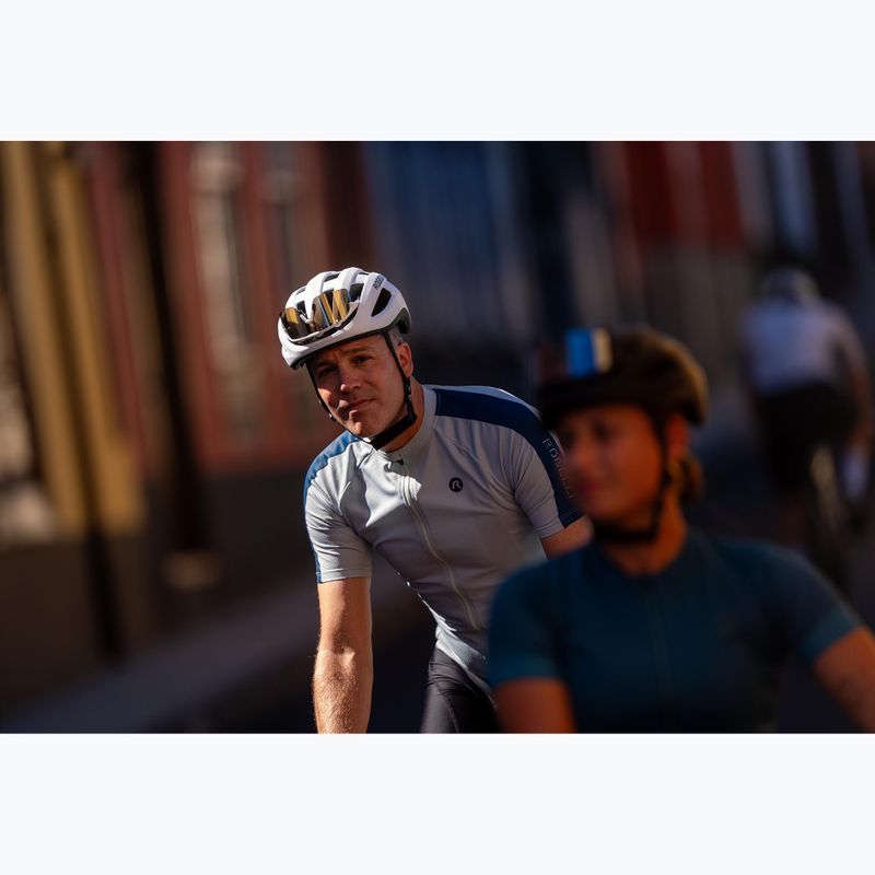 Tricou de ciclism pentru bărbați Rogelli Explore aqua grey 9