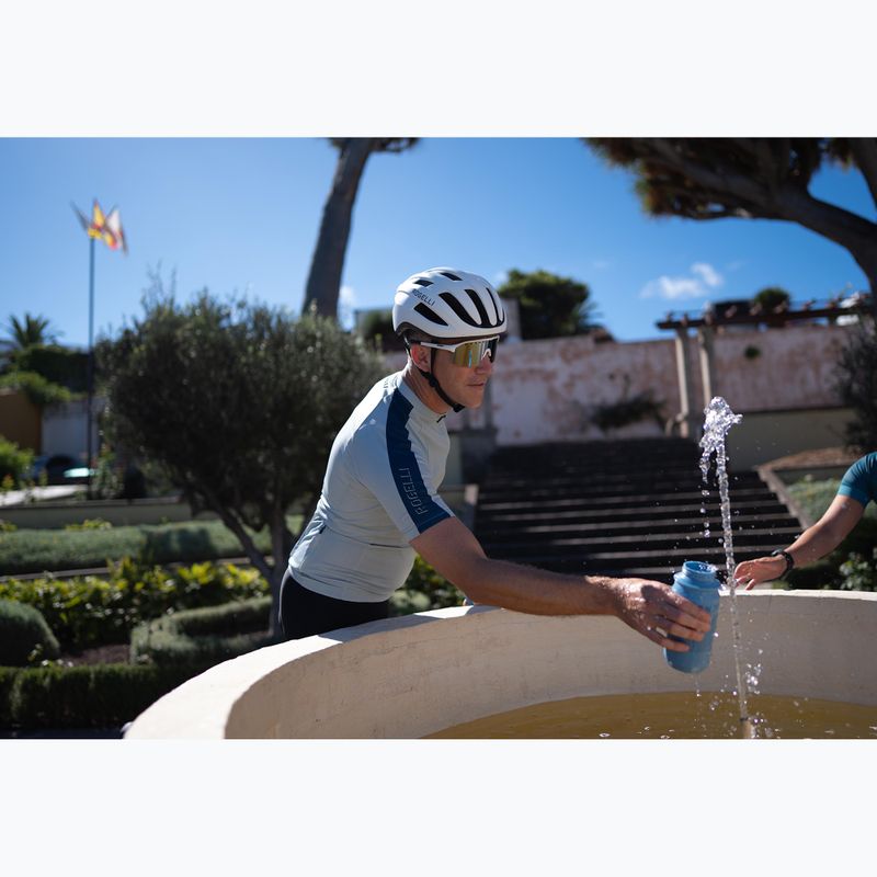 Tricou de ciclism pentru bărbați Rogelli Explore aqua grey 10