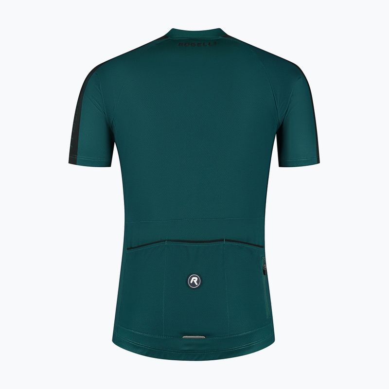 Tricou de ciclism pentru bărbați Rogelli Explore deep teal 7