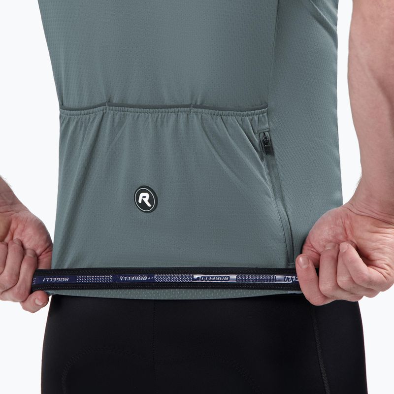 Tricou de ciclism pentru bărbați Rogelli Essential II grey 4