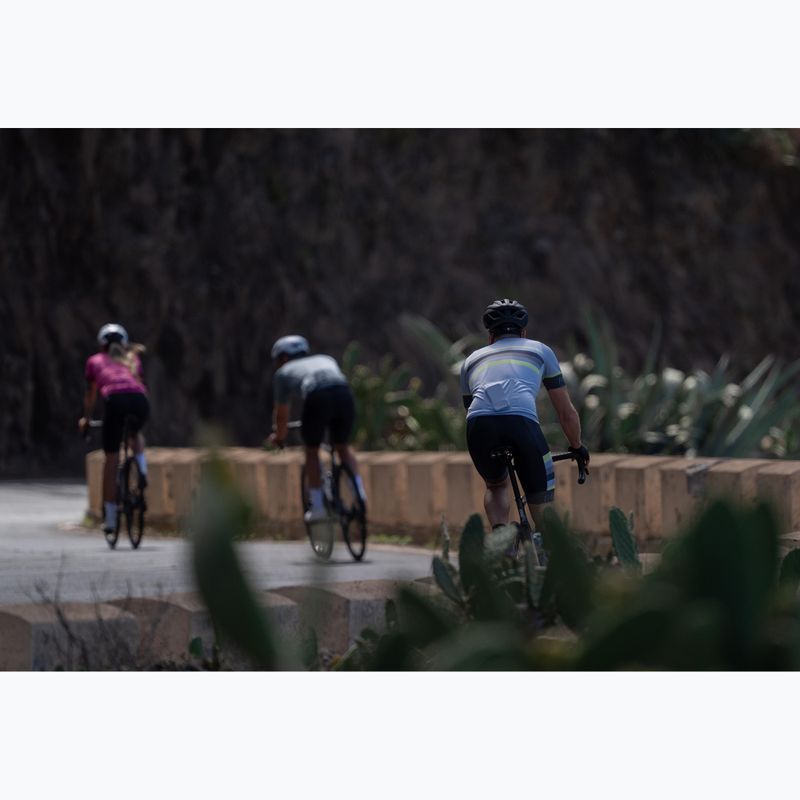 Tricou de ciclism pentru bărbați Rogelli Hero II grey/lime 8