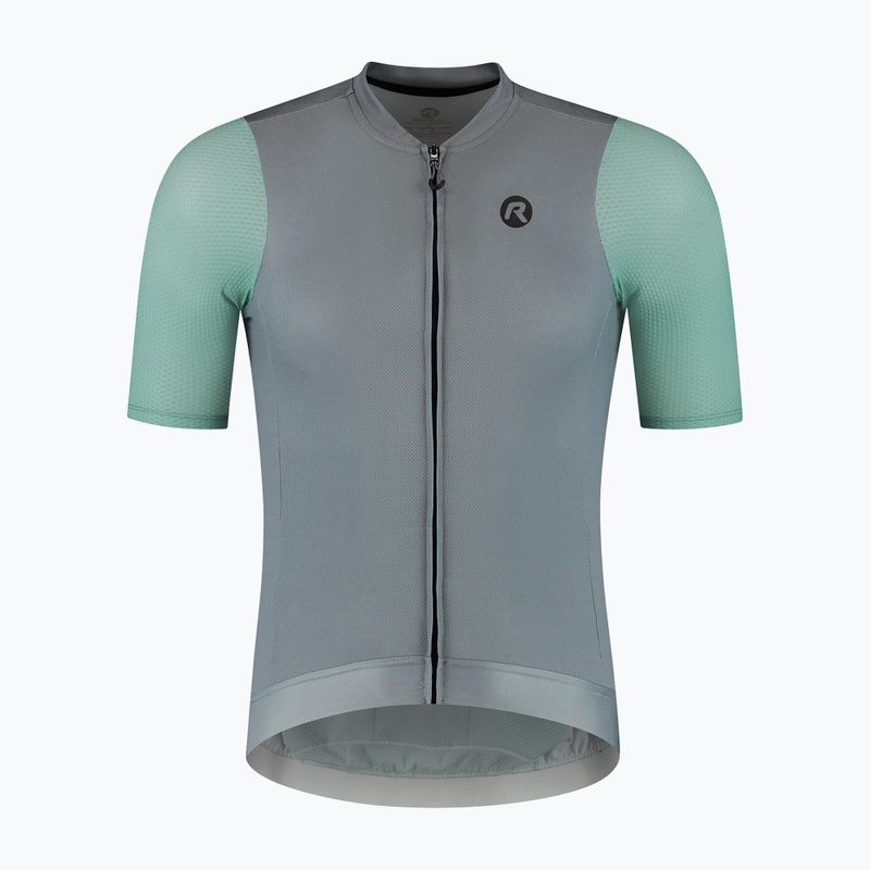 Tricou de ciclism pentru bărbați Rogelli Fast grey/dusty teal/teal 6