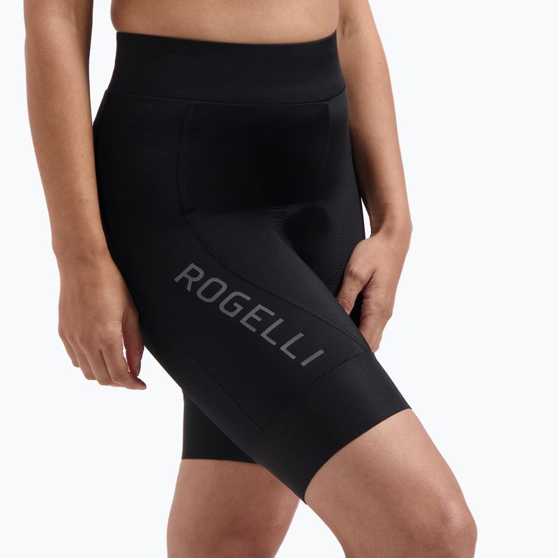 Pantaloni scurți de ciclism pentru femei Rogelli Essential III black 3