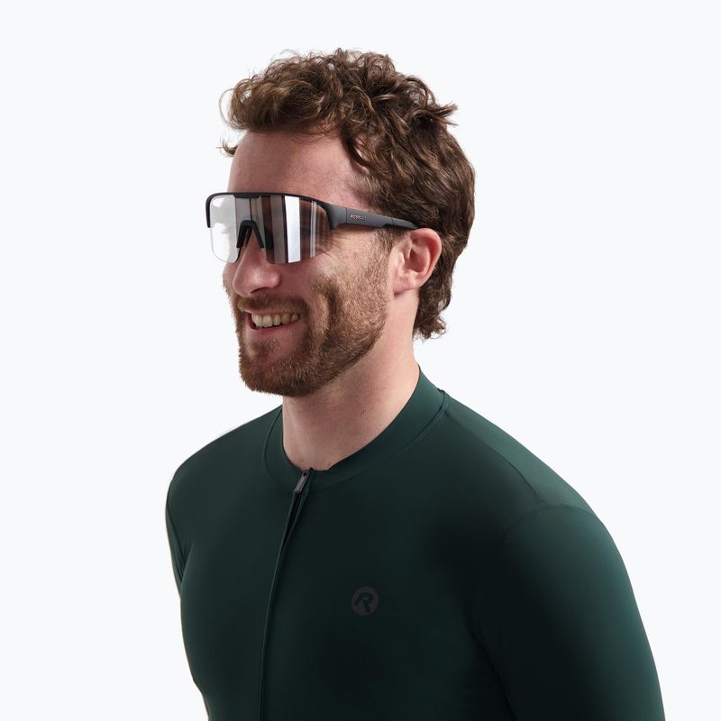 Ochelari de soare Rogelli Mirage Photochromatic black/silver mirror 3