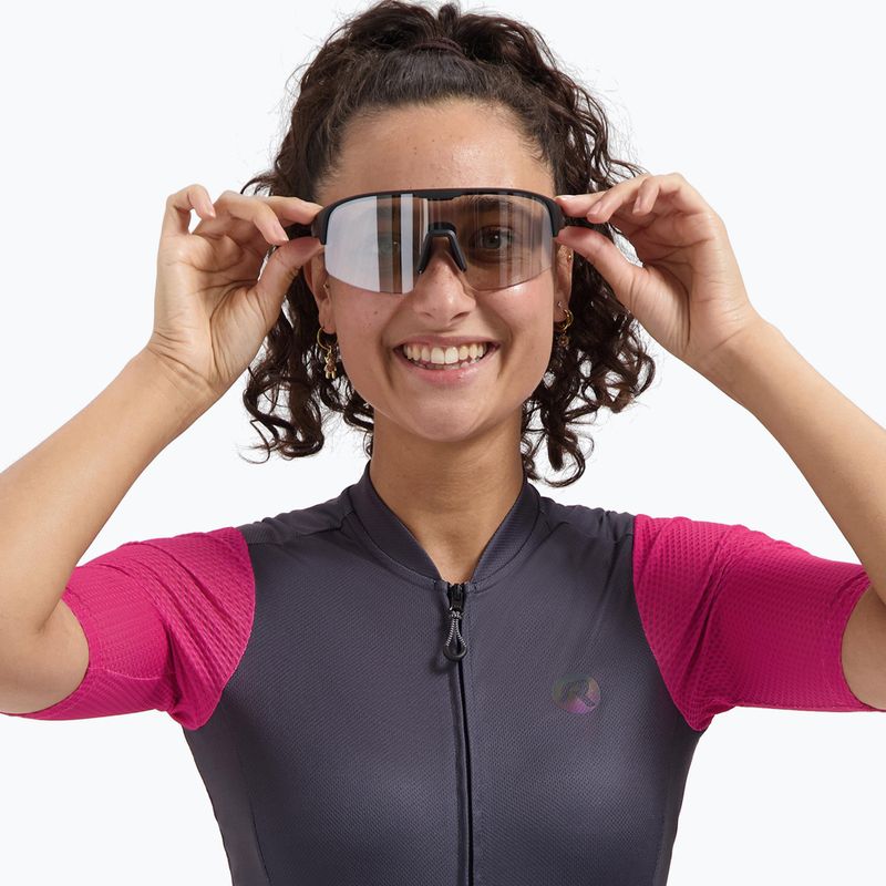 Ochelari de soare Rogelli Mirage Photochromatic black/silver mirror 4