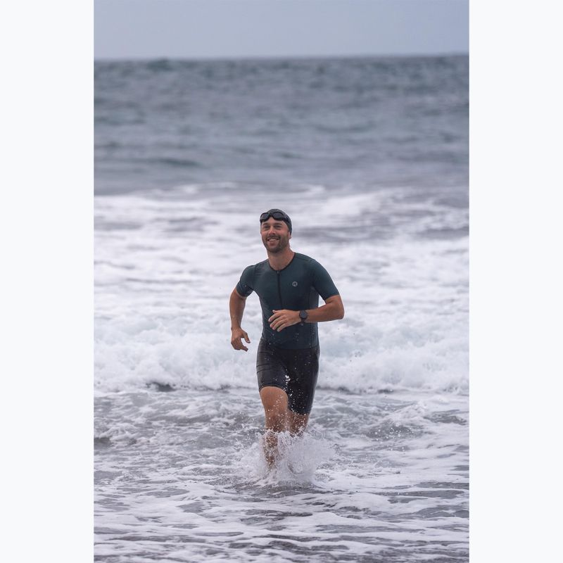 Costum de triatlon Rogelli Florida Tri Suit black/dark teal 10