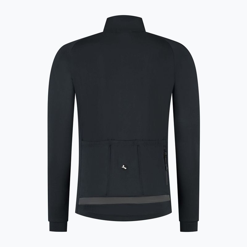 Longsleeve de ciclism pentru bărbați Rogelli Essential Light black 6
