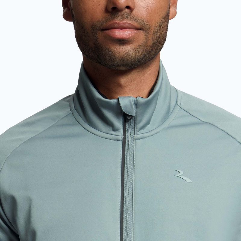 Geacă de ciclism pentru bărbați Rogelli Essential II Jacket grey 4