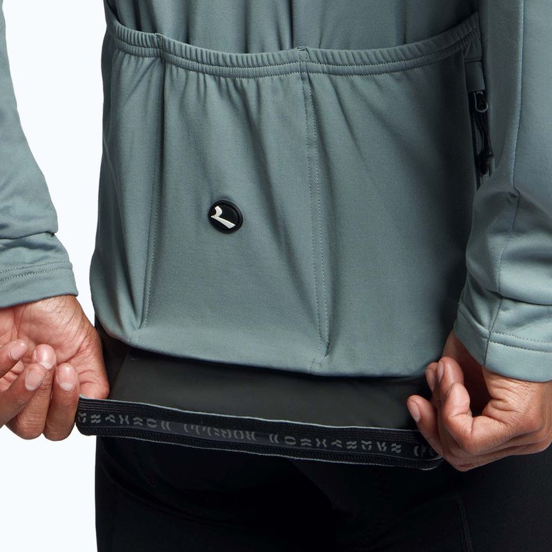 Geacă de ciclism pentru bărbați Rogelli Essential II Jacket grey 5
