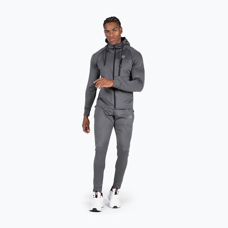 Bluză de antrenament pentru bărbați Gorilla Wear Scottsdale gray 2