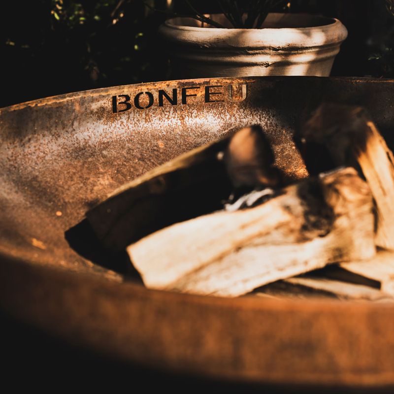 Vatră pentru foc de grădină BonFeu BonBowl Plus 100 cm 6