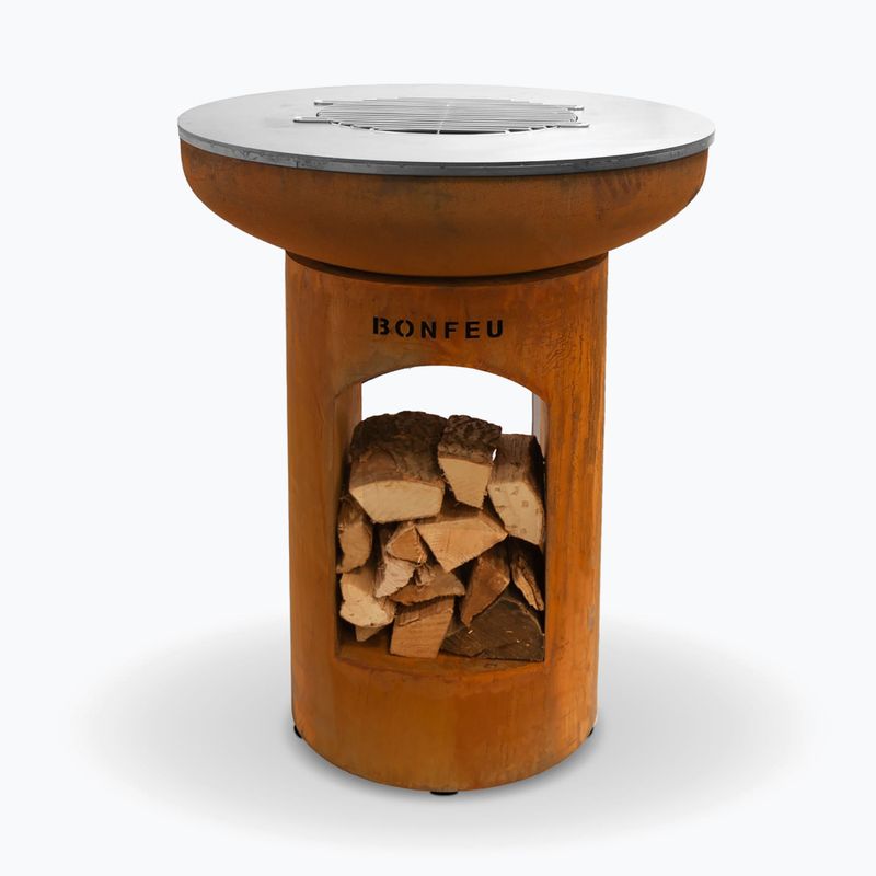 Vatră pentru foc de grădină BonFeu BonBaza 10002R corten