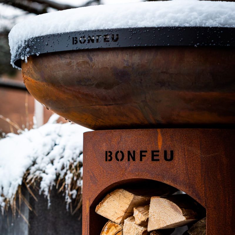 Vatră pentru foc de grădină BonFeu BonBaza 10002R corten 13