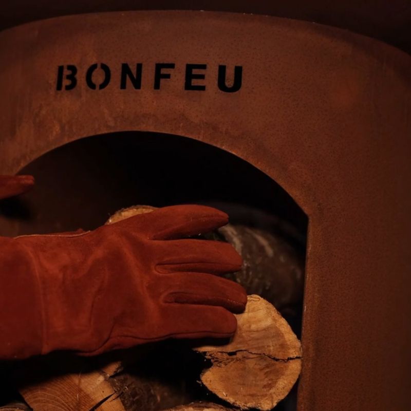 Vatră pentru foc de grădină BonFeu BonBaza 10002R corten 14