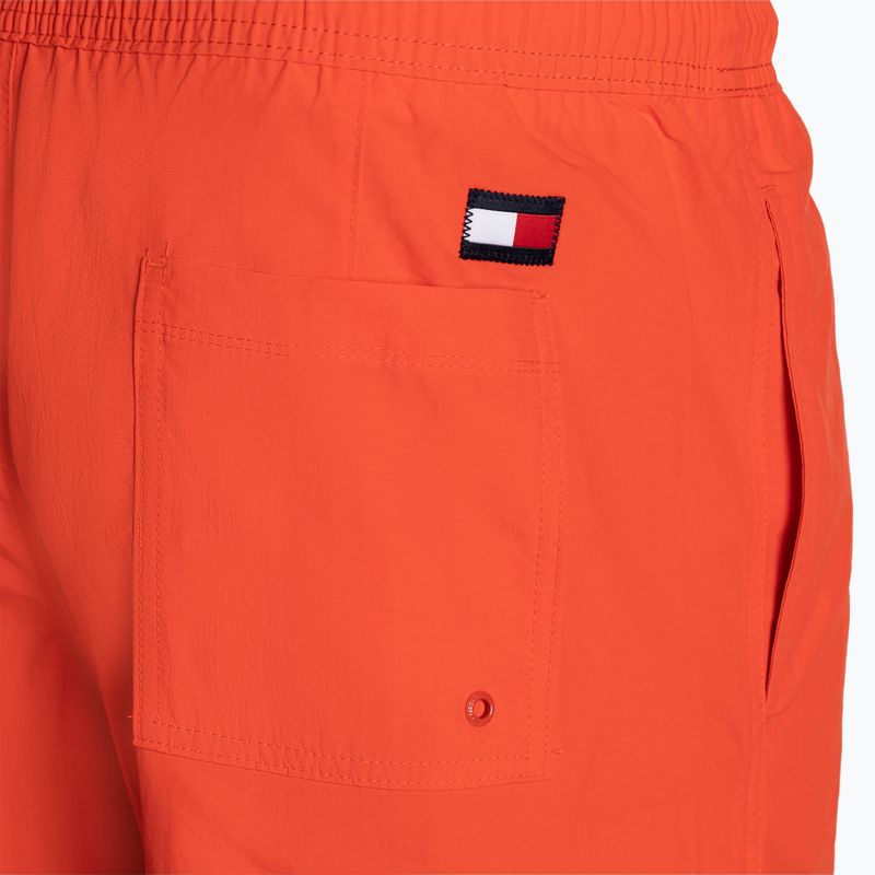 Pantaloni scurți de înot pentru bărbați Tommy Hilfiger DW Medium Drawstring daring scarlet 4