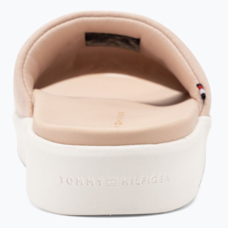 Papuci pentru femei Tommy Hilfiger Platform Pool Slide pink bloom 6