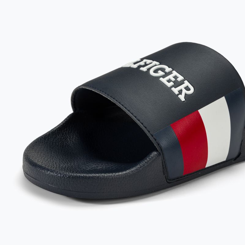 Papuci pentru bărbați Tommy Hilfiger RWB Pool Slide desert sky 7