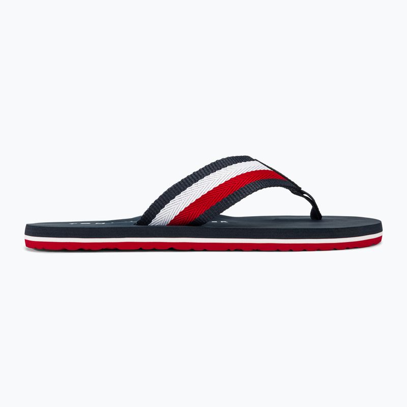 Papuci pentru bărbați Tommy Hilfiger Corporate Beach Sandal desert sky 2