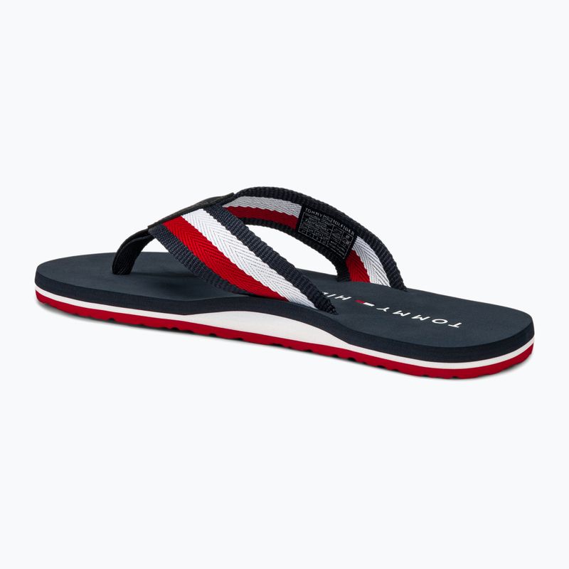 Papuci pentru bărbați Tommy Hilfiger Corporate Beach Sandal desert sky 3