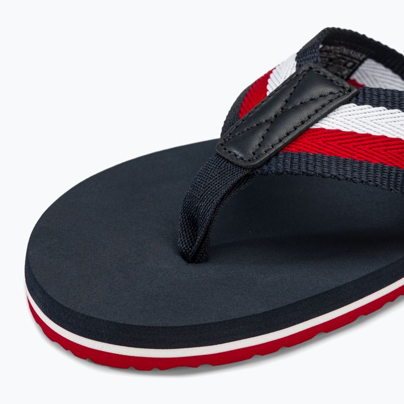 Papuci pentru bărbați Tommy Hilfiger Corporate Beach Sandal desert sky 7