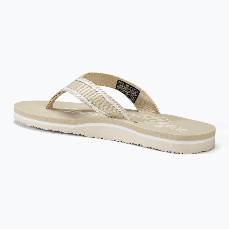 Papuci pentru femei  Tommy Hilfiger Im Graphic Beach Sandal classic beige