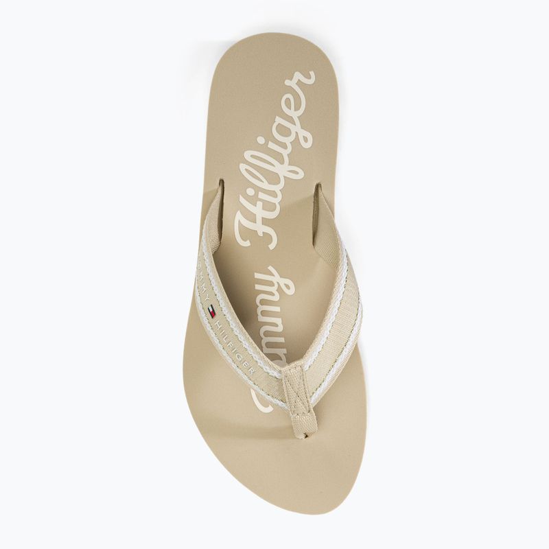 Papuci pentru femei  Tommy Hilfiger Im Graphic Beach Sandal classic beige