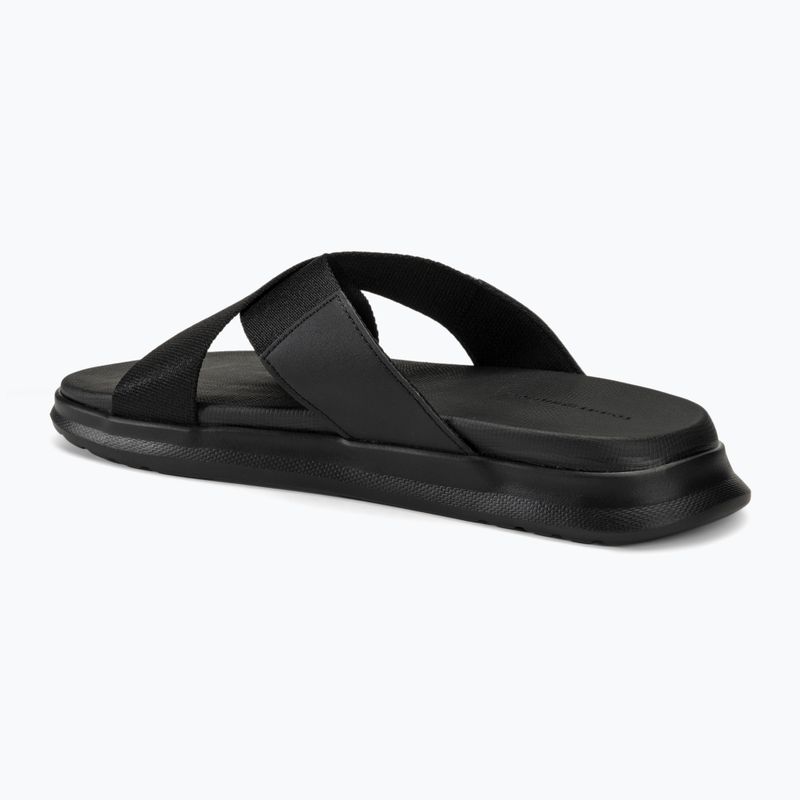 Papuci pentru bărbați Tommy Hilfiger Comfort Criss Cross Beach Sandal black 3