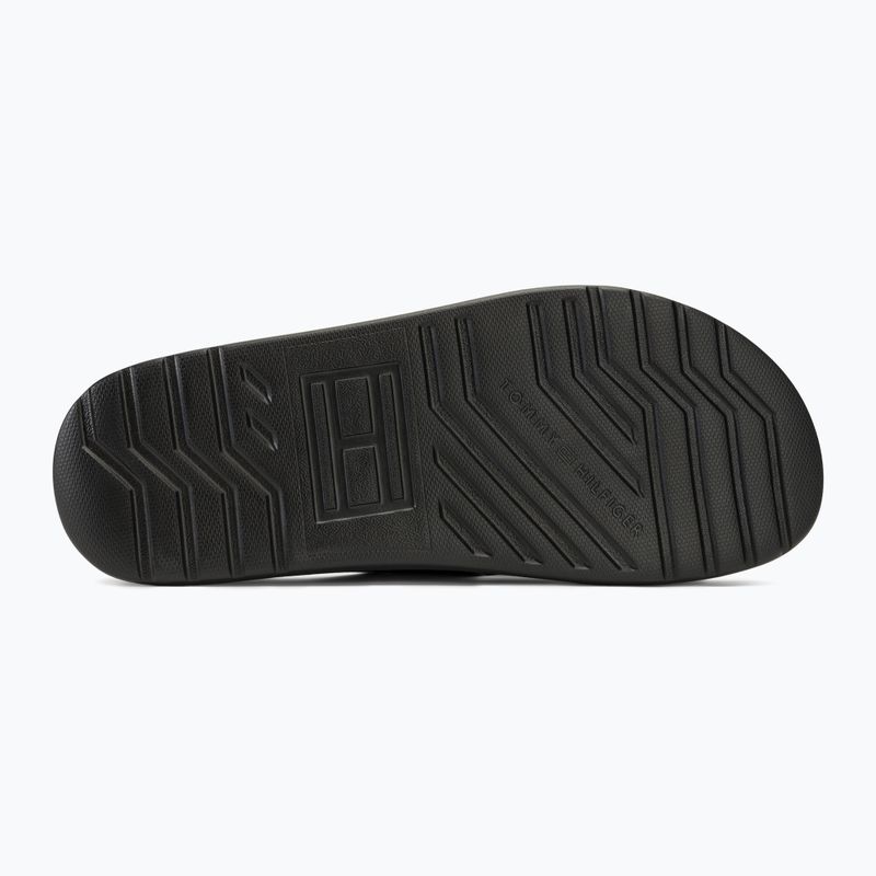 Papuci pentru bărbați Tommy Hilfiger Comfort Criss Cross Beach Sandal black 4