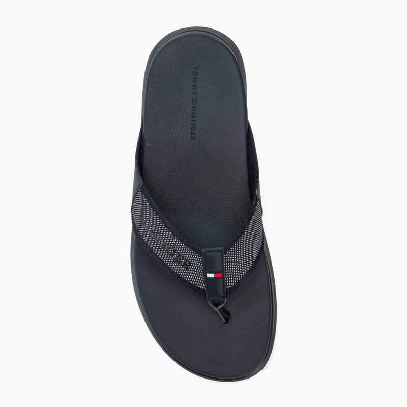 Papuci pentru bărbați Tommy Hilfiger Comfort Toe Post Beach Sandal desert sky 5