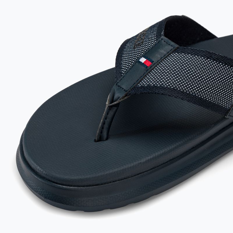 Papuci pentru bărbați Tommy Hilfiger Comfort Toe Post Beach Sandal desert sky 7